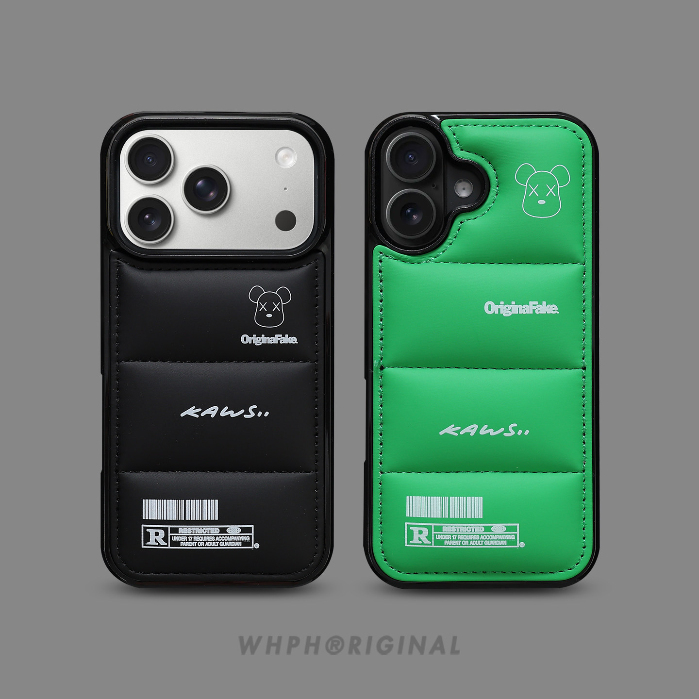 潮牌羽绒服适用于苹果17promax手机壳新款暴力熊iPhone16plus小众高级感15秋冬款情侣14个性黑色13防摔保护套,3C数码配件,手机保护套/壳,淘宝优惠券,粉丝福利购,淘宝优惠卷