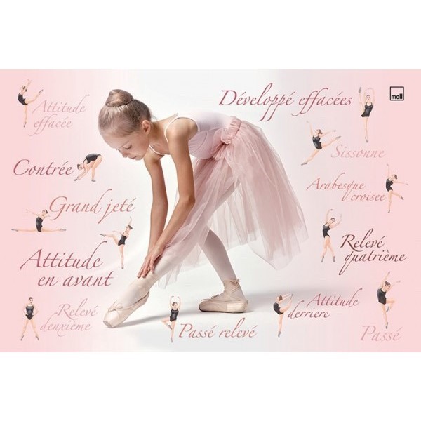 德国直邮 moll 儿童书桌写字台配件书桌垫写字垫地图款