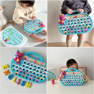 韩国直邮 碰碰狐英语平板 婴儿童益智早教玩具 英语字母儿歌童谣