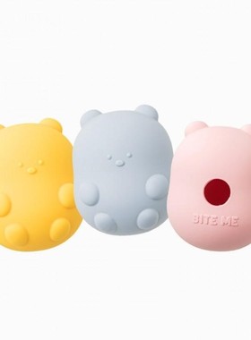 【现货】韩国Biteme宠物狗狗可爱硅胶柔软果冻小熊漏食藏食玩具