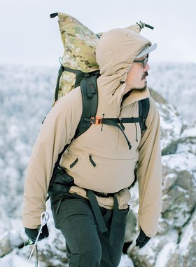 山と道yamatomichi Alpha Anorak男女款秋冬季轻便Polartec保暖衫