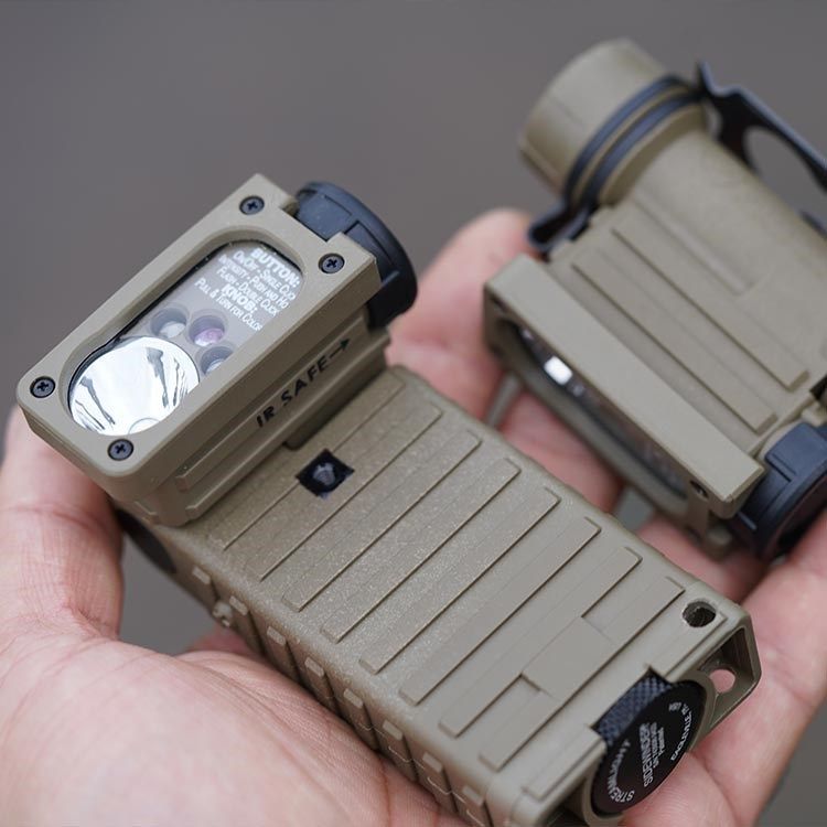 美国原装进口streamlight 响尾蛇二代美军头灯多功能信号灯户外