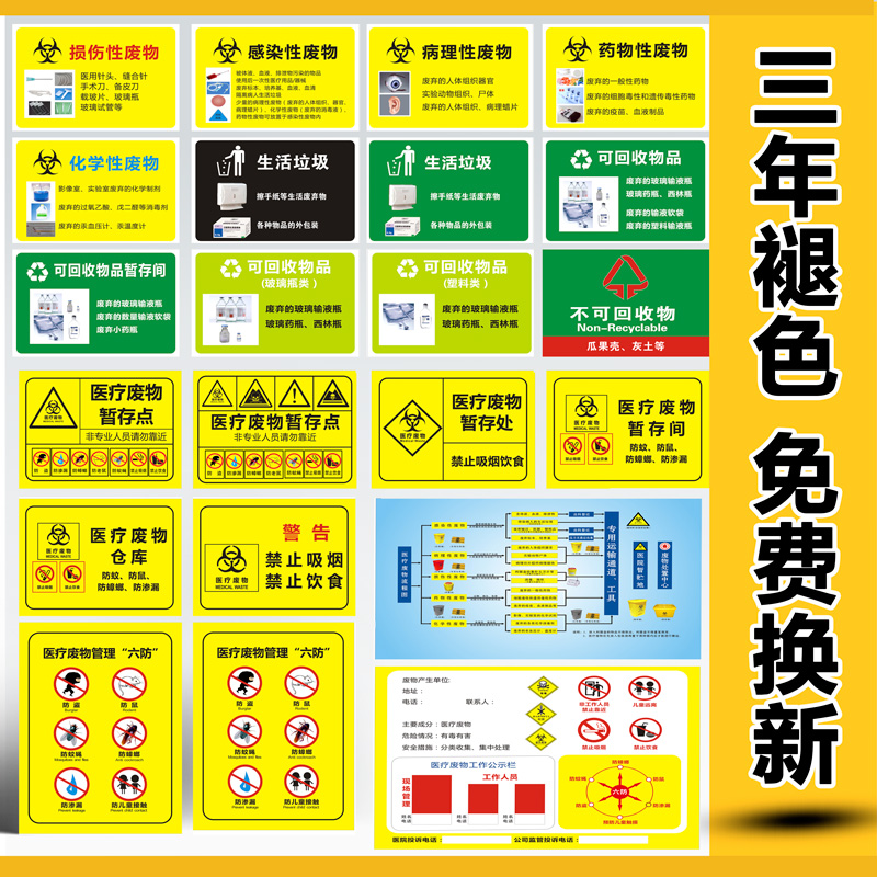 暂存点国标垃圾环保场所医疗废物