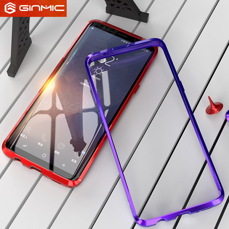 GINMIC Sword Slim Light Aluminum Frame Metal Bumper Case for Samsung Galaxy S9 Plus & Galaxy S9