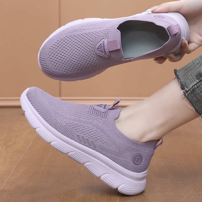 春秋季老北京布鞋女单鞋透气休闲运动妈妈鞋平底防滑中老年健步鞋,女鞋,健步鞋,淘宝优惠券,粉丝福利购,淘宝优惠卷