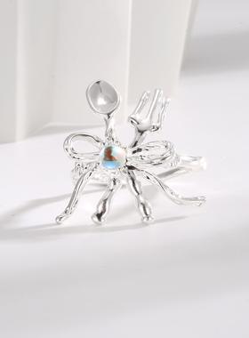 925纯银小众设计感戒指