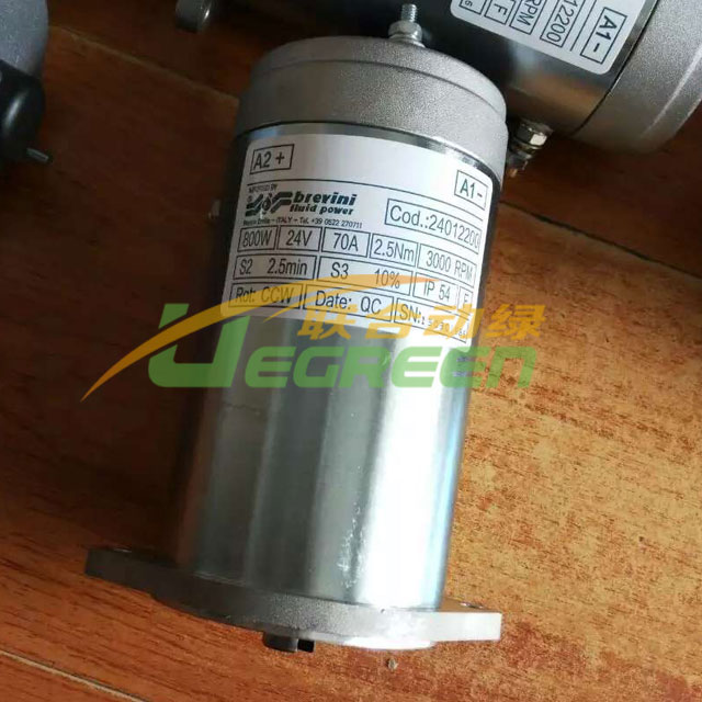 西林卓一堆高车托盘车叉车配件brevini 24v800w70A油泵起升电机