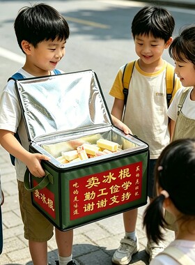 老冰棍流动式冰棒雪糕保温箱