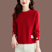 女短款 小个子毛衣春秋新款 洋气低领针织衫 高端羊绒衫 上衣打底衫