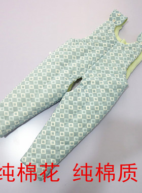 儿童背带棉裤开档加厚2025冬季中大男童女童手工棉花背带棉裤内穿