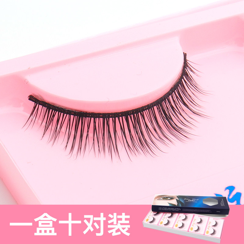 自然短款交叉仿真眼睫毛日常裸妆素颜学生妆k36网红假睫毛