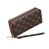 Длинный бумажник, модная вместительная и большая цепочка с молнией, маленькая сумка клатч, европейский стиль