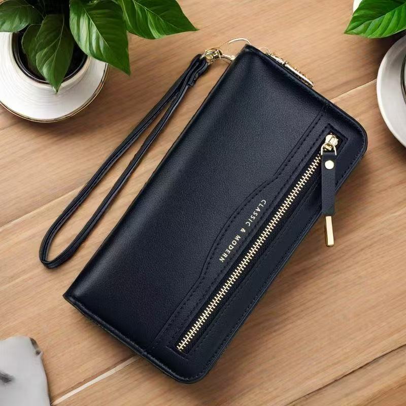 女士多功能零钱长款卡位钱包