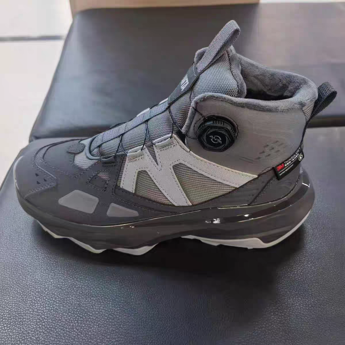 安踏跃岭2代男鞋205冬季新款长绒加厚保暖户外大棉鞋子112618932