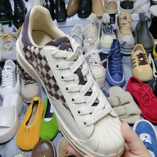 孤品39码微瑕样板不退换真皮拼网透气