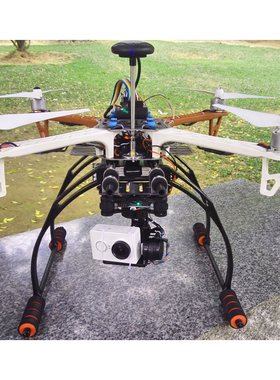 航模F450四轴机架脚架桨保红白黑机臂多轴入门无人机耐摔炸