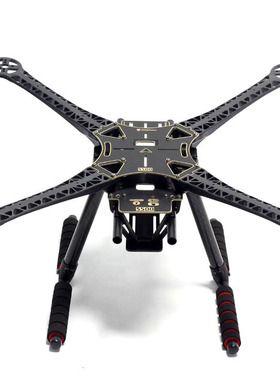 航模S500机架脚架配件f450机架升级款超硬机臂哪吒AOPA入门训练机