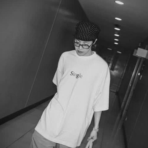 自主VT新款发泡印花字母single重磅宽松OS男女短袖tee T恤 j-hope