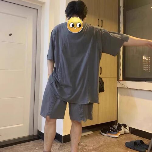 自主VT 重工裁片 拼接洗水 潮流宽松OS 情侣男女装 短袖T恤tee