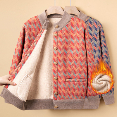 奶奶装春装外套中老年开衫