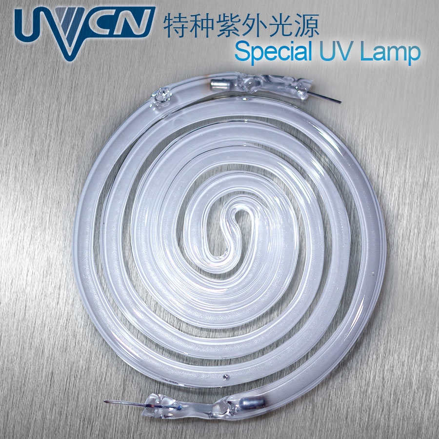 石英紫外线杀菌消毒灯螺旋型6w