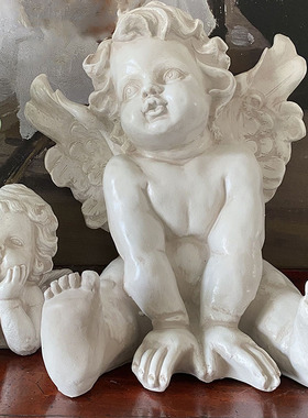 胖天使欧式法式轻奢复古做旧