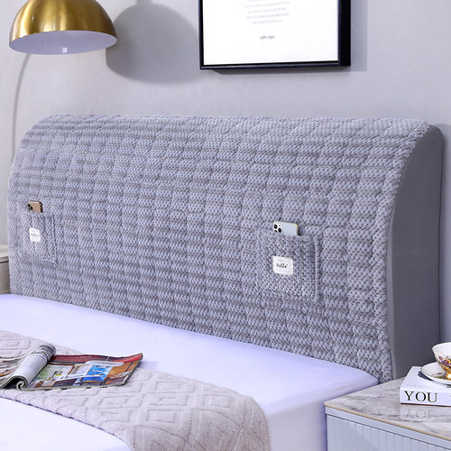 新款全包床头罩套加厚床靠背罩