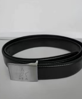 八一军迷工装常服腰带针扣皮带训练裤带军训男商务自动扣皮内腰带