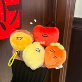 Apple, брендовая милая плюшевая кукла, креативная лимонная подвеска для влюбленных, брелок