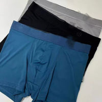 The same style men's four-angle underwear, modal shorts, comfortable and breathable mid-waist sports, flat-angle bottom pants for men thumbnail 7