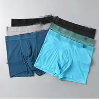 The same style men's four-angle underwear, modal shorts, comfortable and breathable mid-waist sports, flat-angle bottom pants for men thumbnail 8