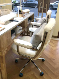 美甲椅子顾客椅美甲师专用椅子美甲桌椅套装卧室化妆椅升降电脑椅