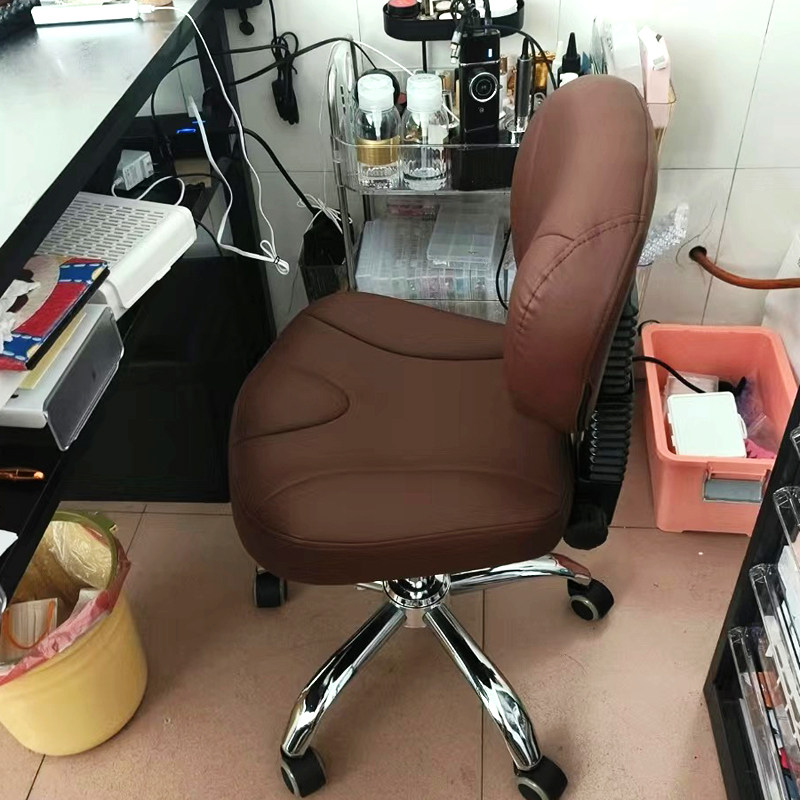 美甲师椅美甲椅子顾客专用靠背椅美甲桌椅套装美容化妆卧室电脑椅