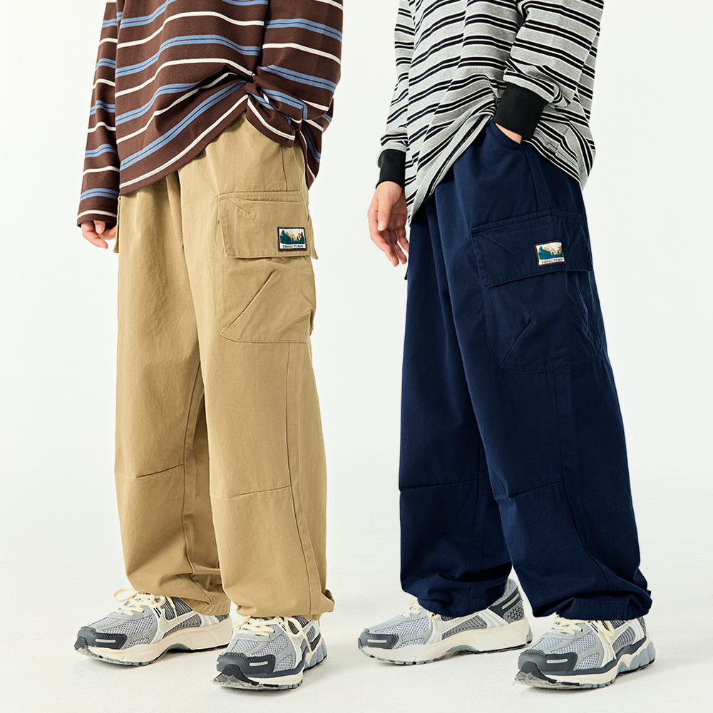 山系户外休闲直筒工装裤百搭25秋