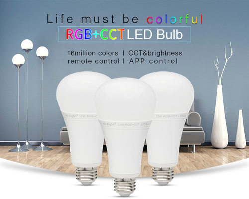 MILIGHT12W RGB+CCT LED Bulb FUT107 灯泡 智能家居不含遥控 - 封面