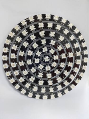 促销LED 圆环 内置IC全彩点控RGB RGBW WS2812B 93灯 环形圆盘 5V