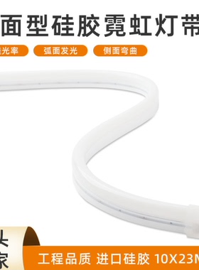 LED灯带1023硅胶霓虹灯带弧面发光2812 60灯RGB 5V