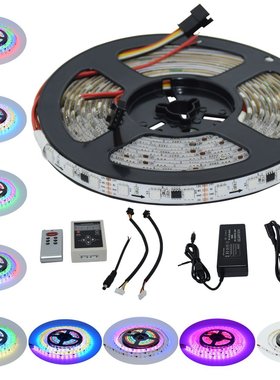 WS2818 LED 灯带 DC12V 5050 贴片 WS2811升级断点续传智能灯条