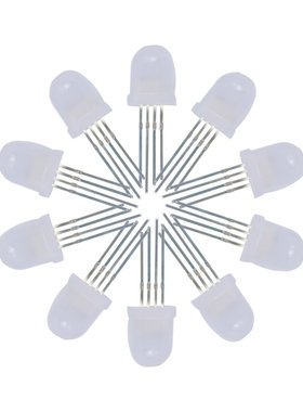 全彩内置直插灯珠 P9823 APA106 WS2811 F8 F5 草帽灯珠RGB 5V