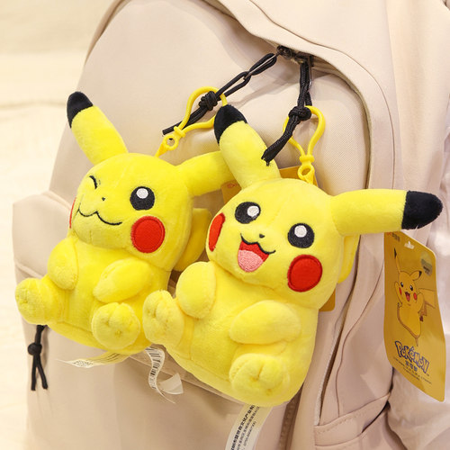 皮卡丘公仔挂件毛绒玩具宝可梦