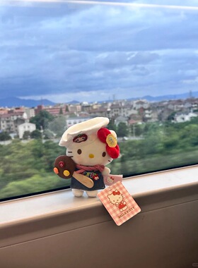 正版中古Toy风系列HelloKitty玩偶包包挂件毛绒公仔钥匙扣礼物女