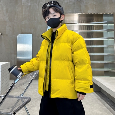 男童冬装羽绒棉服加厚2025新款