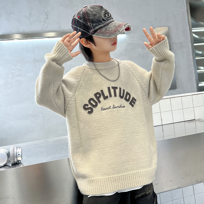 男童毛衣春秋冬款2025新款儿童装