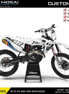 适用于 HUSQVARNA TE FE TC  250 2020-2023开禧胡思瓦娜贴花贴纸