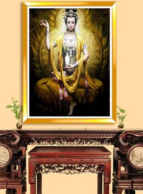 钻石画郭煌飞天玄关人物挂画满钻