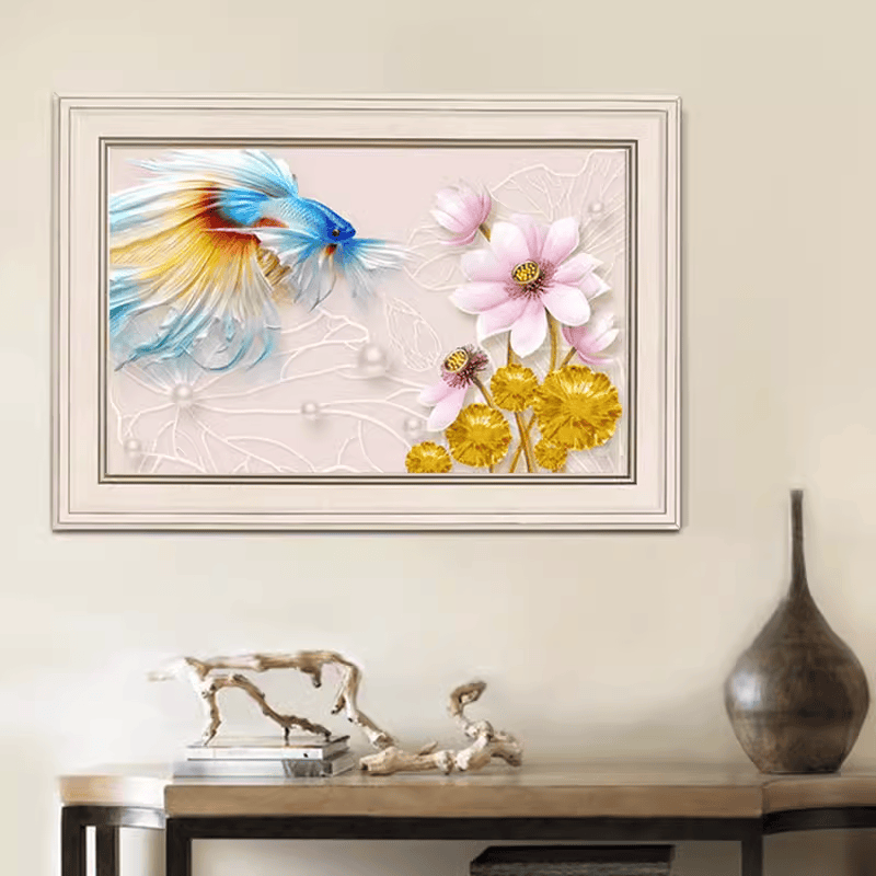 客厅满钻DIY动物花卉钻石绣