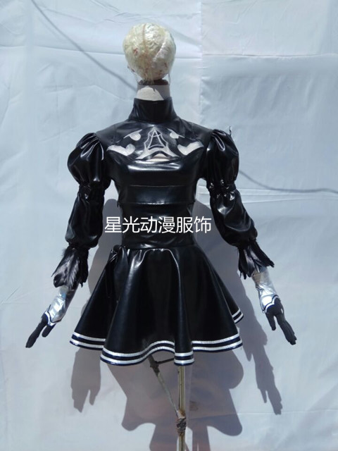 尼尔机械纪元女主角2B cosplay服装定做