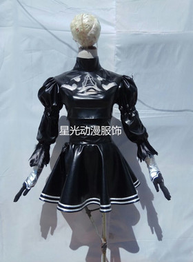 尼尔机械纪元女主角2B cosplay服装定做