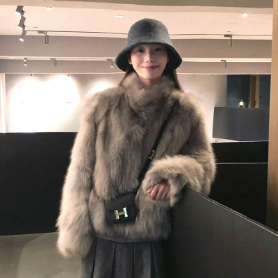 大头围帽子女秋冬2025新款羊毛呢