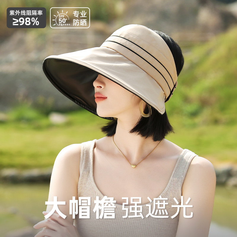 遮阳防晒帽防紫外线帽子女图片